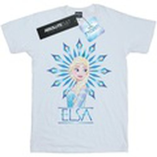 Camiseta manga larga Frozen Elsa Snowflake para hombre - Disney - Modalova