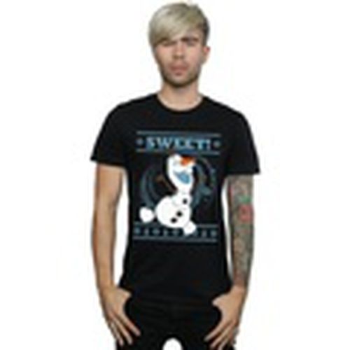 Camiseta manga larga Frozen Sweet Christmas para hombre - Disney - Modalova