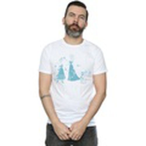 Camiseta manga larga Frozen Magic Snowflakes para hombre - Disney - Modalova