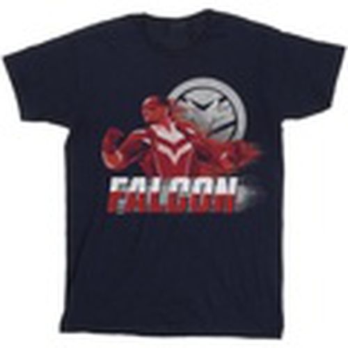 Camiseta manga larga The Falcon And The Winter Soldier Falcon Red Fury para hombre - Marvel - Modalova