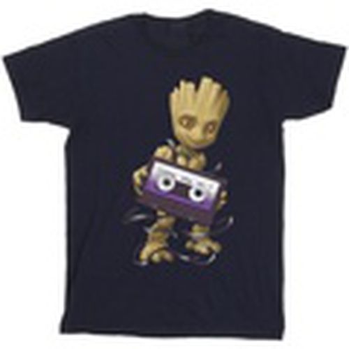 Camiseta manga larga Guardians Of The Galaxy Groot Cosmic Tape para hombre - Marvel - Modalova