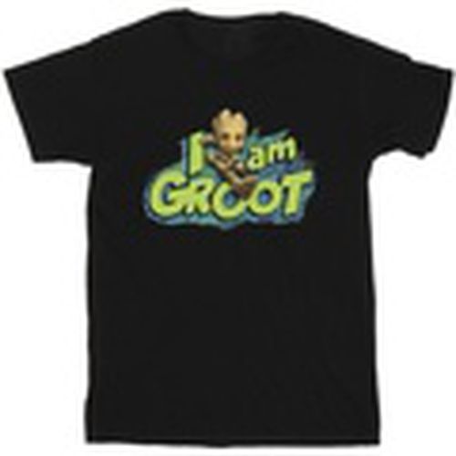 Camiseta manga larga Guardians Of The Galaxy I Am Groot Jumping para hombre - Marvel - Modalova