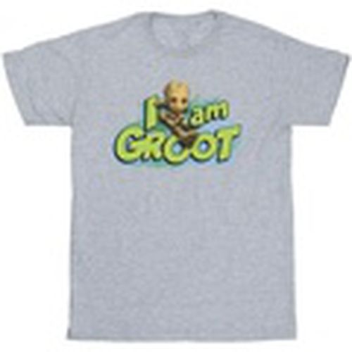 Camiseta manga larga Guardians Of The Galaxy I Am Groot Jumping para hombre - Marvel - Modalova