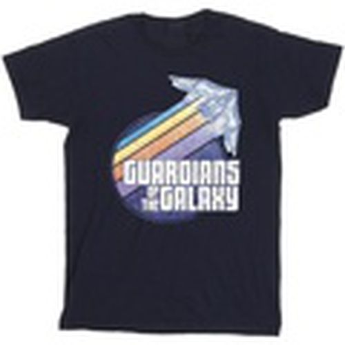 Camiseta manga larga Badge Rocket para hombre - Guardians Of The Galaxy - Modalova