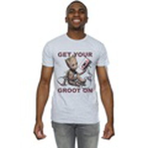 Camiseta manga larga Guardians Of The Galaxy Get Your Groot On para hombre - Marvel - Modalova
