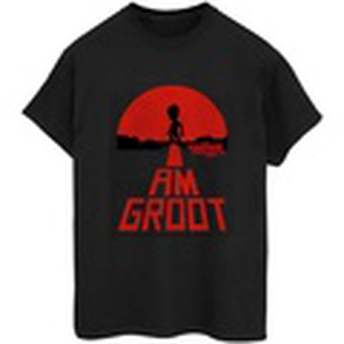 Camiseta manga larga Guardians Of The Galaxy I Am Groot Red para hombre - Marvel - Modalova