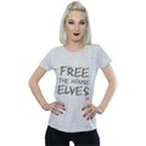 Camiseta manga larga Dobby Free The House Elves para mujer - Harry Potter - Modalova