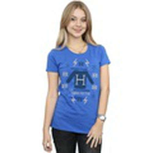 Camiseta manga larga Christmas Knit para mujer - Harry Potter - Modalova