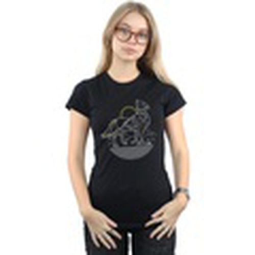 Camiseta manga larga Buckbeak Line Art para mujer - Harry Potter - Modalova