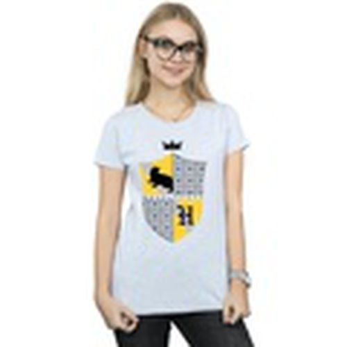 Camiseta manga larga Hufflepuff para mujer - Harry Potter - Modalova