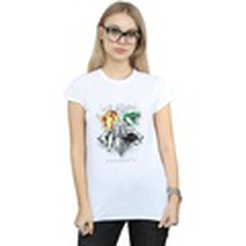 Camiseta manga larga Hogwarts para mujer - Harry Potter - Modalova