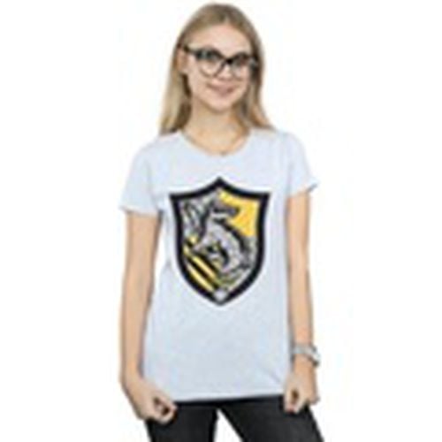 Camiseta manga larga Hufflepuff para mujer - Harry Potter - Modalova