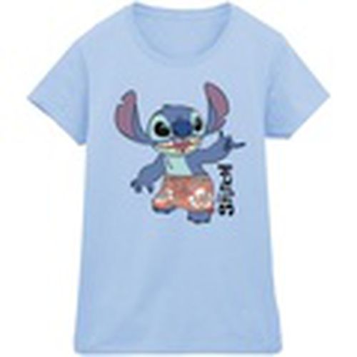 Camiseta Lilo Stitch Bermuda Shorts para mujer - Disney - Modalova