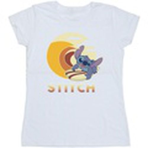 Camiseta manga larga Lilo Stitch Summer Waves para mujer - Disney - Modalova