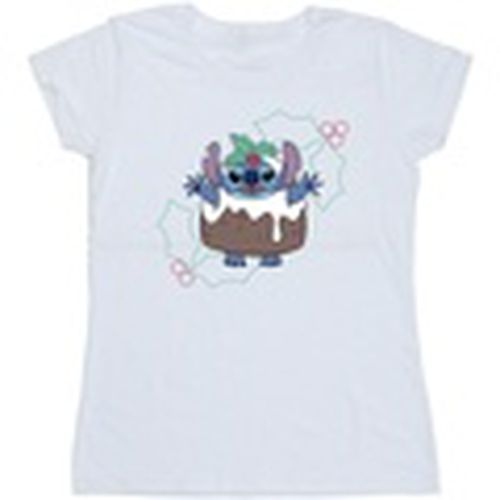 Camiseta manga larga Lilo Stitch Pudding Holly para mujer - Disney - Modalova