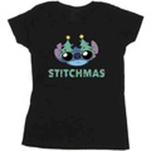 Camiseta manga larga Stitchmas para mujer - Disney - Modalova