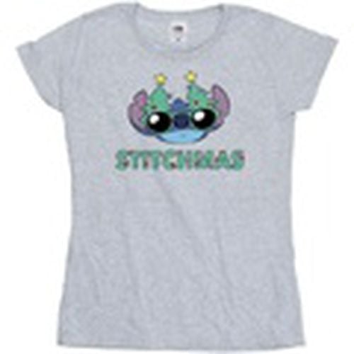 Camiseta manga larga Stitchmas para mujer - Disney - Modalova