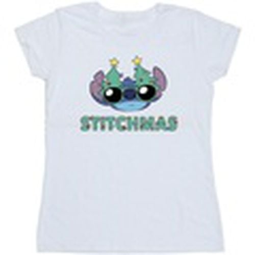 Camiseta manga larga Stitchmas para mujer - Disney - Modalova