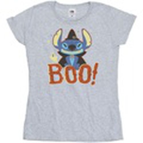 Camiseta manga larga Lilo Stitch Boo! para mujer - Disney - Modalova
