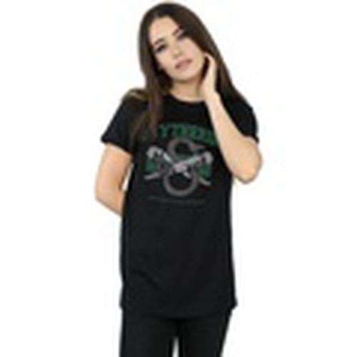 Camiseta manga larga Slytherin Quidditch para mujer - Harry Potter - Modalova