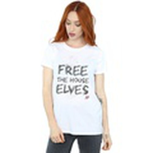 Camiseta manga larga Free The House Elves para mujer - Harry Potter - Modalova