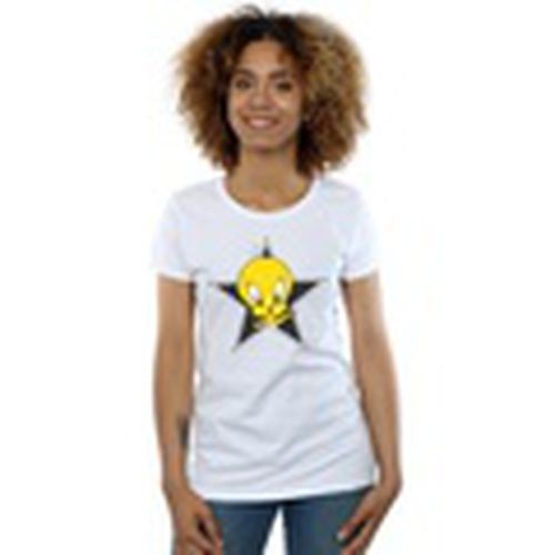 Camiseta manga larga Tweety Pie Star para mujer - Dessins Animés - Modalova