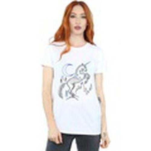 Camiseta manga larga Unicorn Line Art para mujer - Harry Potter - Modalova
