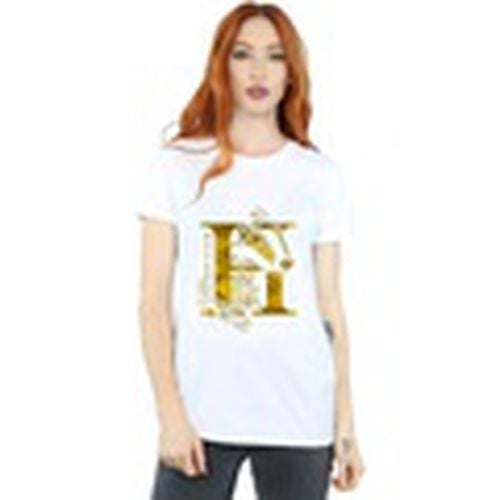 Camiseta manga larga Hufflepuff para mujer - Harry Potter - Modalova