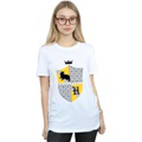 Camiseta manga larga Hufflepuff para mujer - Harry Potter - Modalova