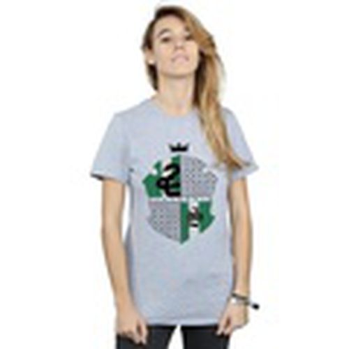 Camiseta manga larga Slytherin Shield para mujer - Harry Potter - Modalova