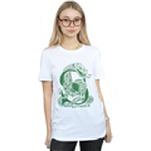 Camiseta manga larga Slytherin para mujer - Harry Potter - Modalova