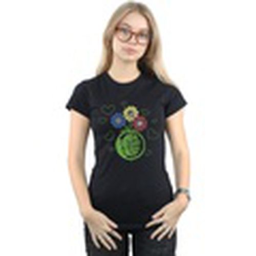 Camiseta manga larga Hulk Flower Fist para mujer - Marvel - Modalova