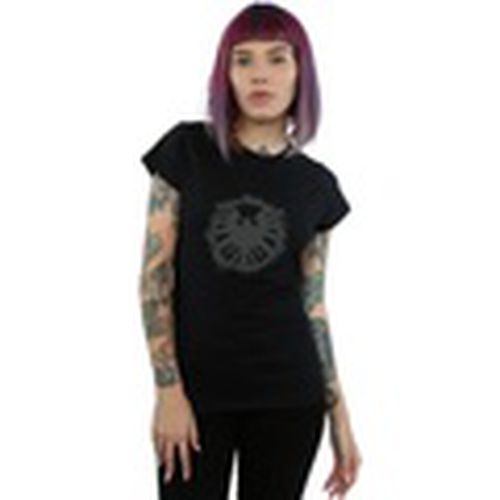 Camiseta manga larga Agents of SHIELD para mujer - Marvel - Modalova