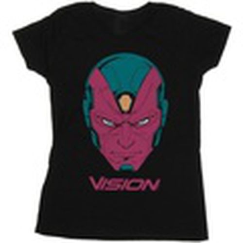 Camiseta manga larga Avengers Vision Head para mujer - Marvel - Modalova