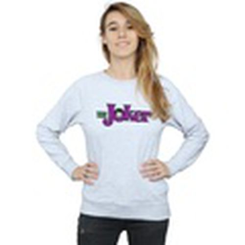 Jersey The Joker Text Logo para mujer - Dc Comics - Modalova