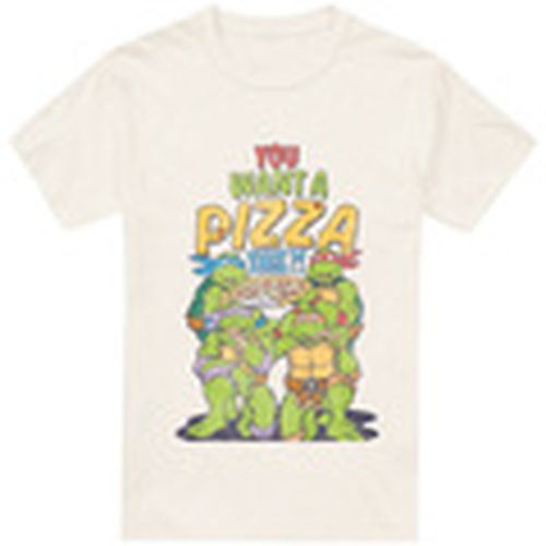 Camiseta manga larga Pizza This para hombre - Teenage Mutant Ninja Turtles - Modalova