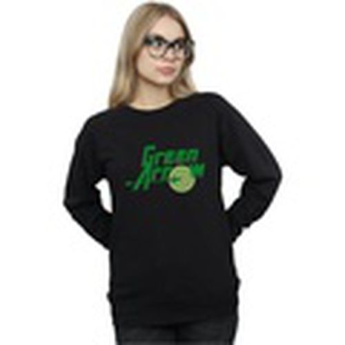 Jersey Green Arrow Text Logo para mujer - Dc Comics - Modalova