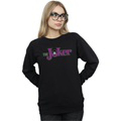 Jersey The Joker Crackle Logo para mujer - Dc Comics - Modalova
