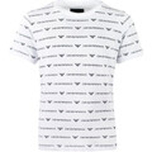 Jeans T-Shirt Stampa Logo All Over 3G4T69 para mujer - Emporio Armani - Modalova