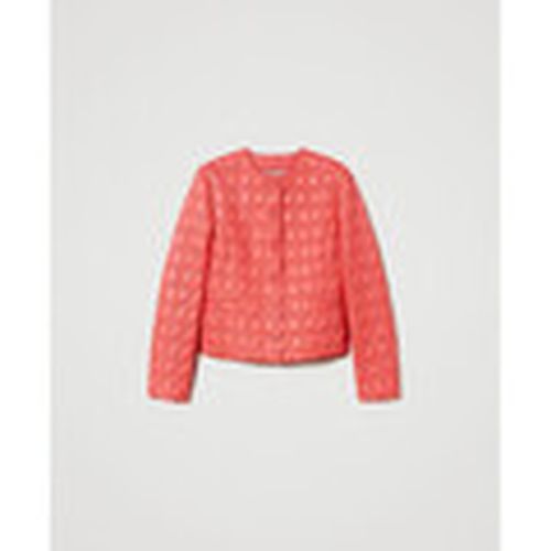 Jeans GIACCA IMBOTTITA CON OVAL T ALL OVER Art. 231TP2240 para mujer - Twin Set - Modalova