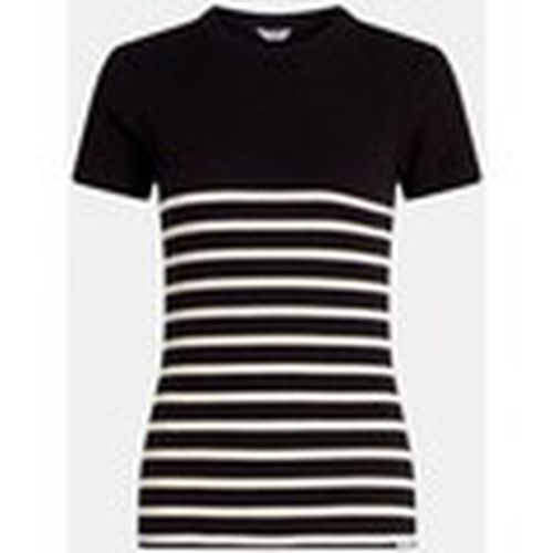 Camiseta Tshirt Stripe Black para mujer - Penn & Ink - Modalova