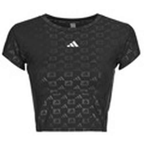 Camiseta Hyperglam Training Emboss T-Shirt para mujer - adidas - Modalova