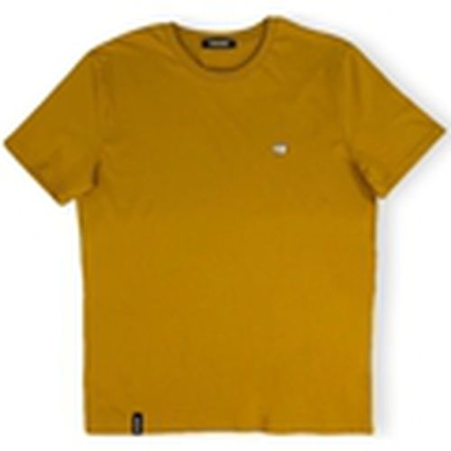 Tops y Camisetas T-Shirt Paper Plane - Mustard para hombre - Organic Monkey - Modalova