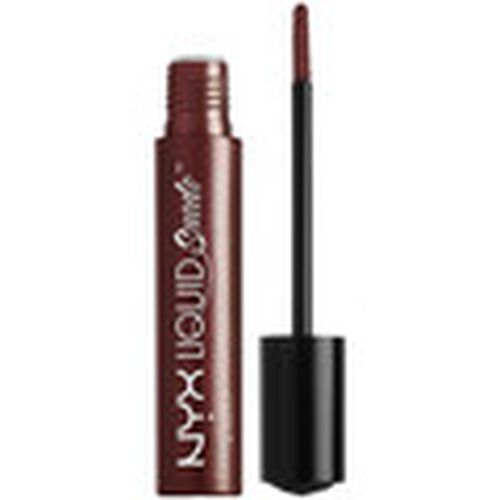 Pintalabios Liquid Suede Metallic Matte Lipstick - Neat Nude para mujer - Nyx Professional Make Up - Modalova