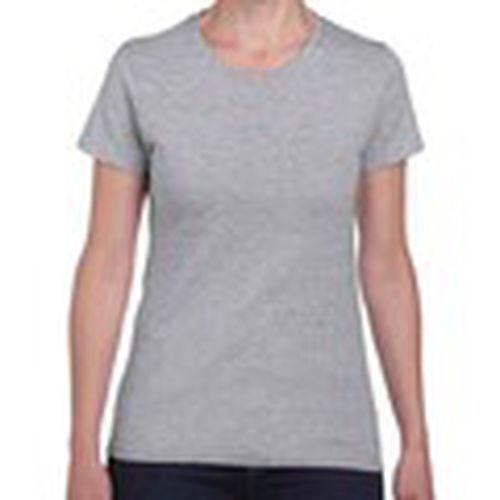 Camiseta manga larga Heavy Cotton para mujer - Gildan - Modalova