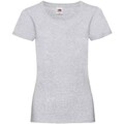 Camiseta manga larga Valueweight para mujer - Fruit Of The Loom - Modalova