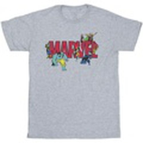 Camiseta manga larga BI38130 para hombre - Marvel - Modalova