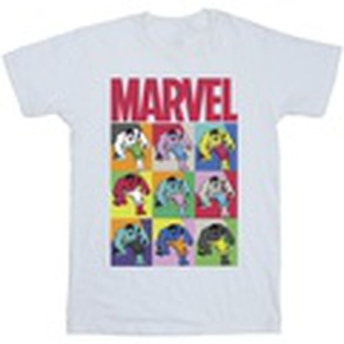 Camiseta manga larga Hulk Pop Art para hombre - Marvel - Modalova