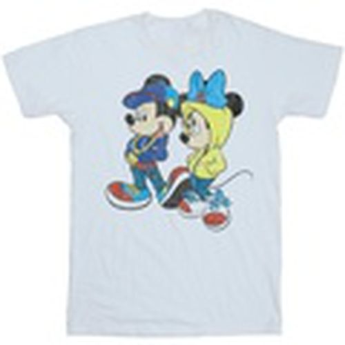 Camiseta manga larga Mickey And Minnie Mouse Pose para mujer - Disney - Modalova