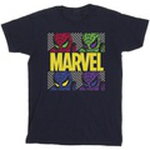 Camiseta manga larga Spider-Man Pop Art para hombre - Marvel - Modalova